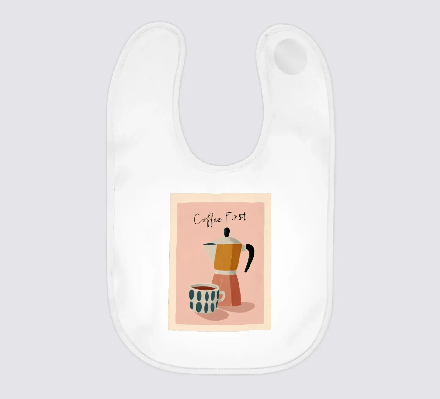 Coffee First Babylätzchen von cityart