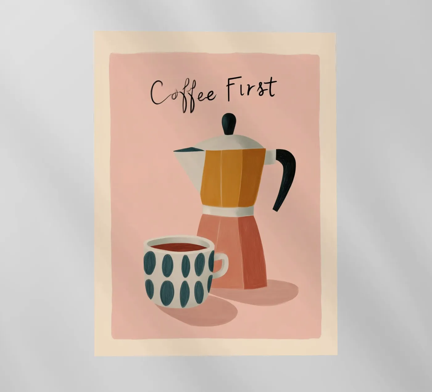 Coffee First pellicola backlit da cityart