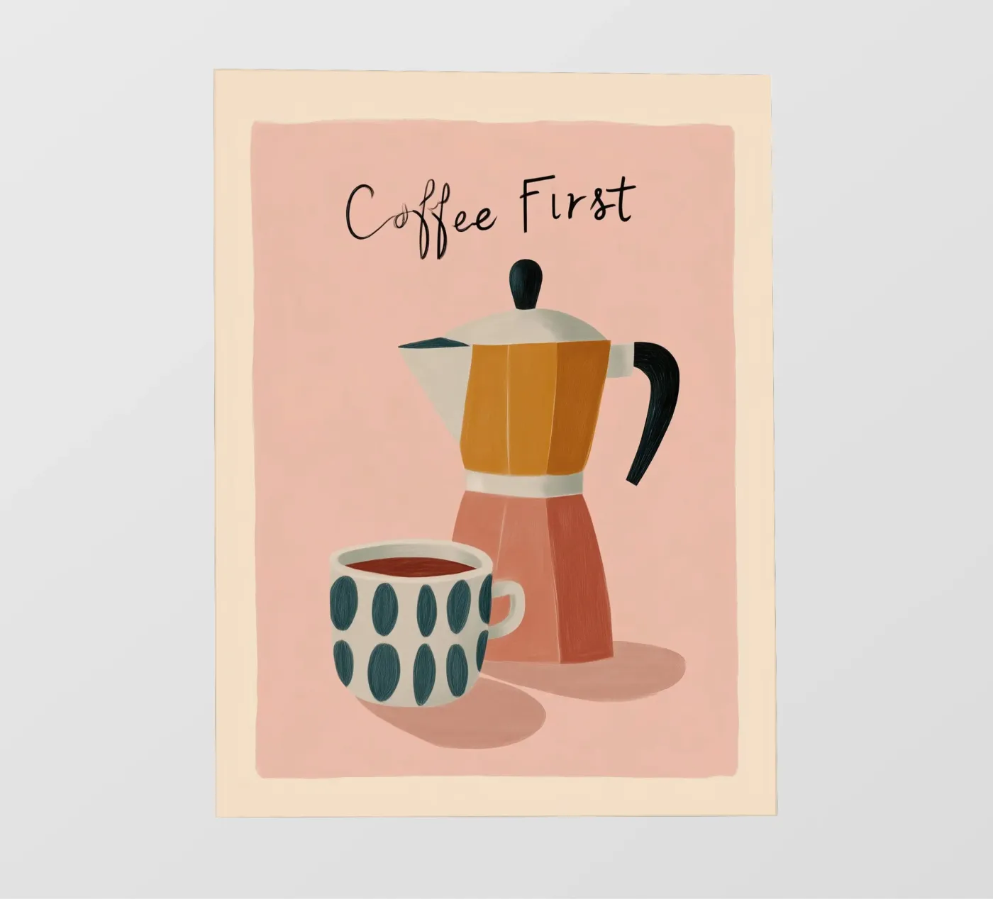 Coffee First pellicola backlit da cityart