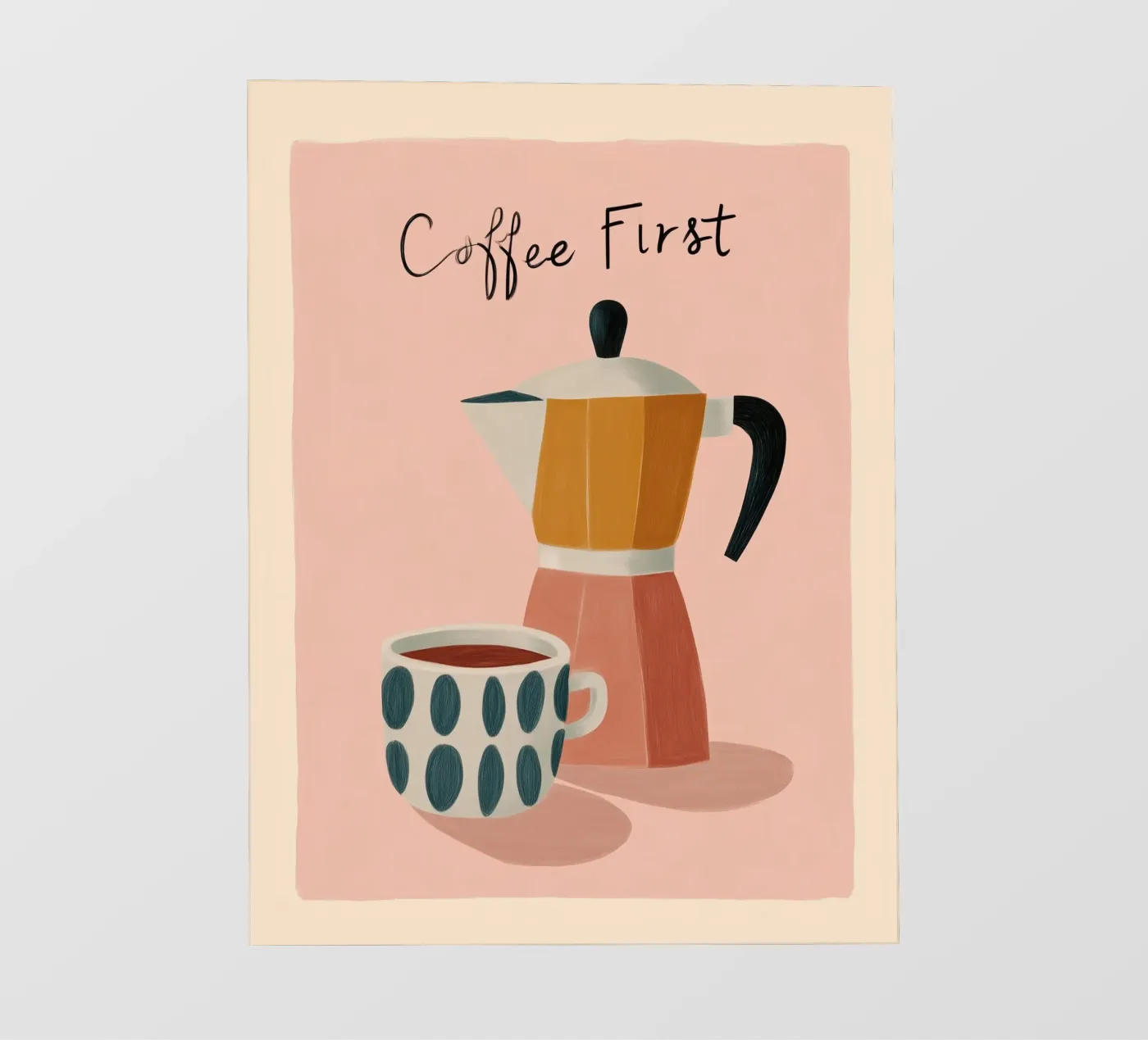 Coffee First pellicola backlit da cityart