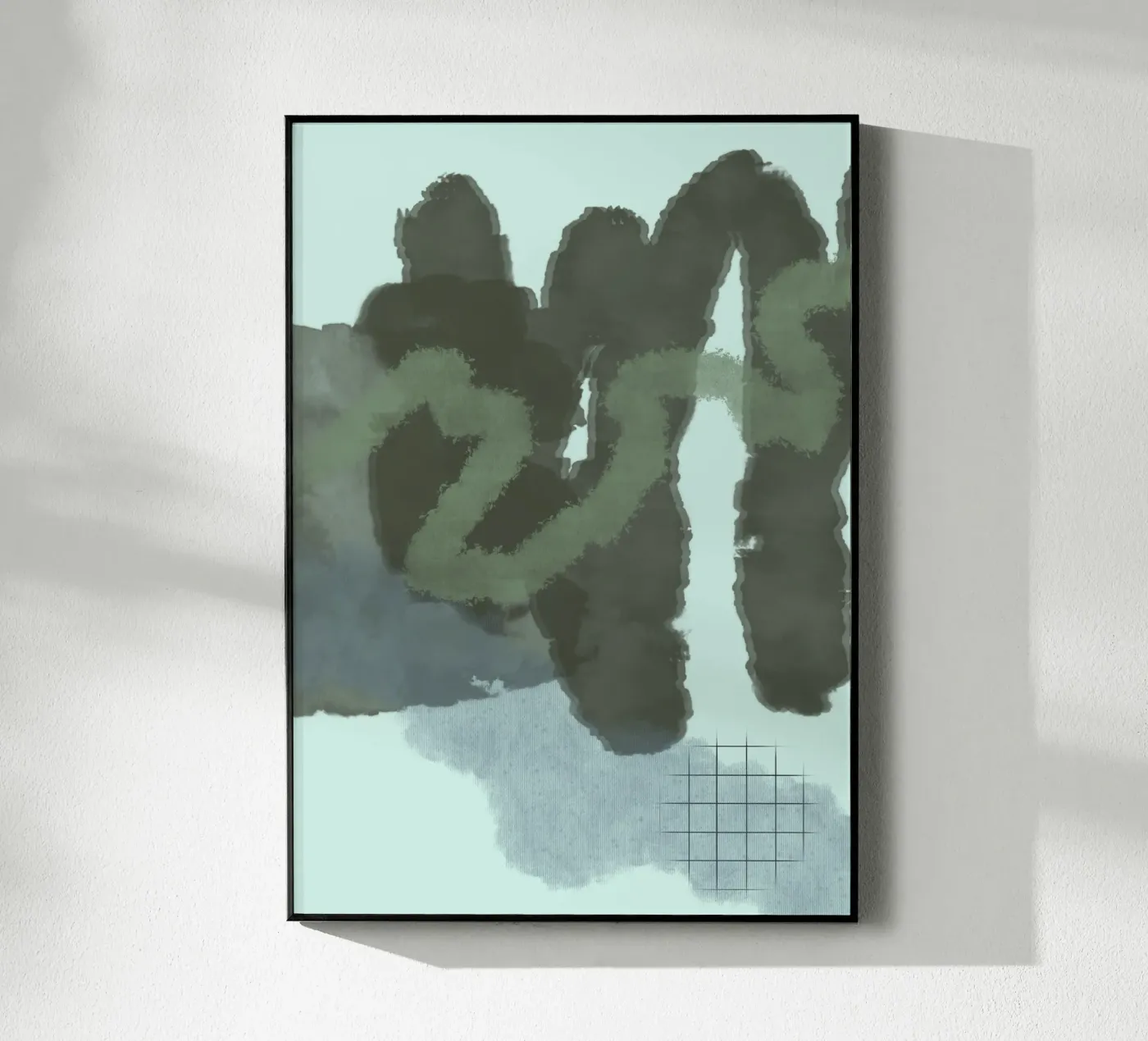 Linien 1 acryl van Studio Driver