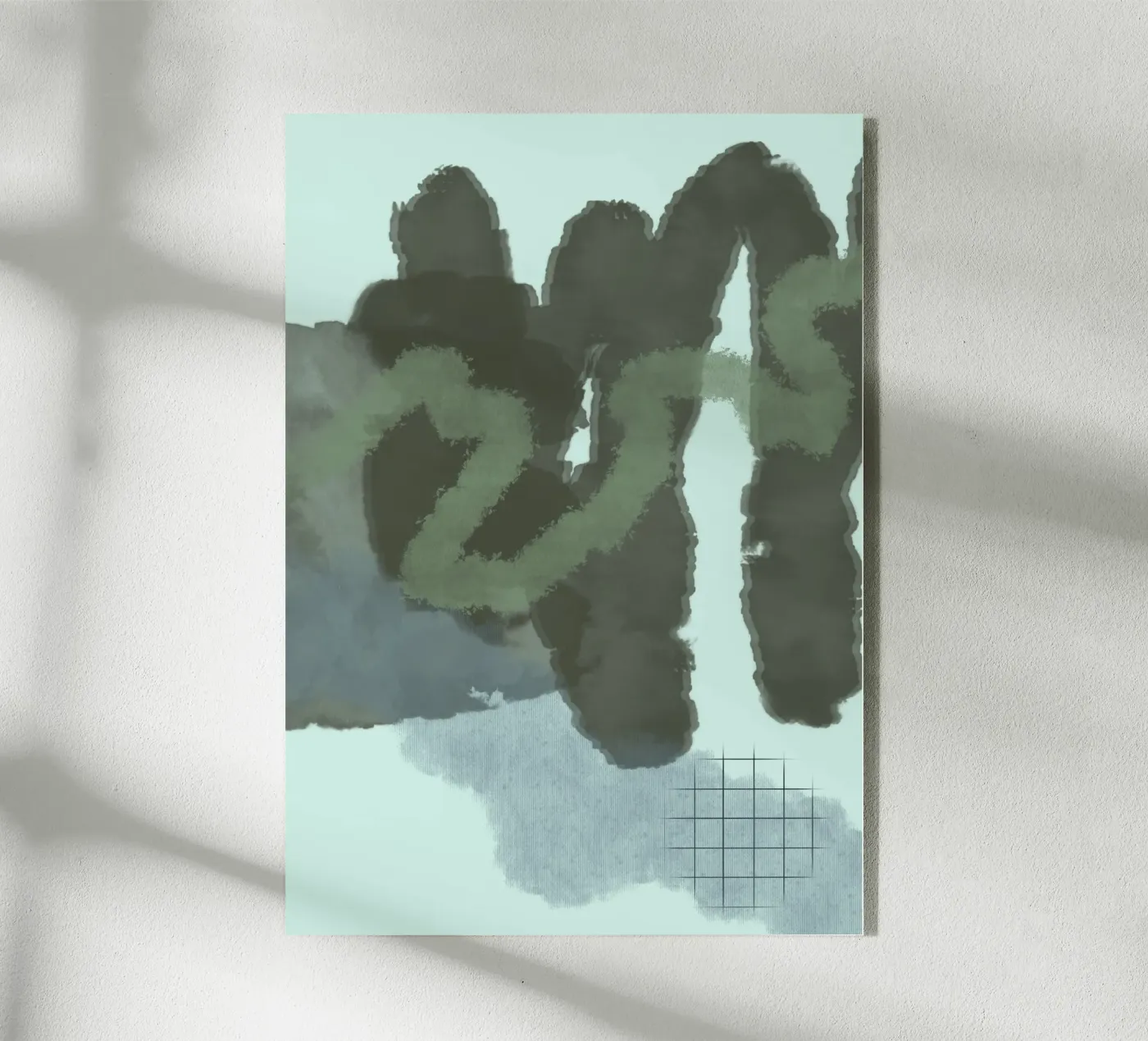 Linien 1 acryl van Studio Driver