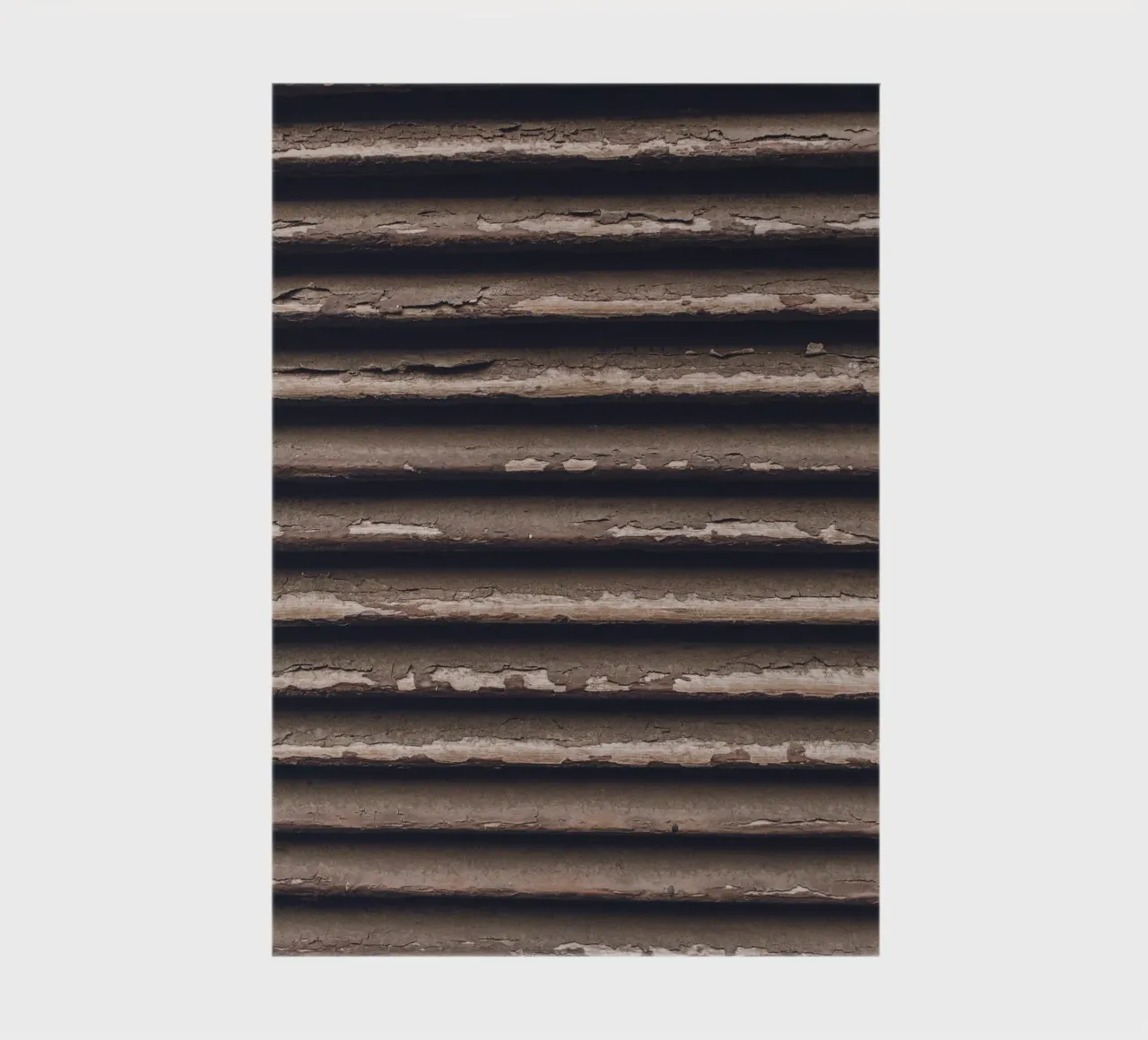 Rustieke textuur - vintage kunst met textuur notitieboek van Whole©