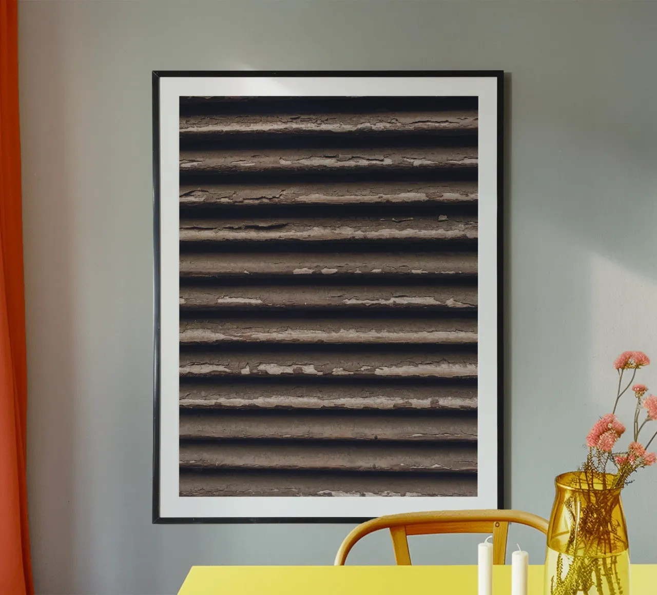 Rustic texture - vintage textured art hahnemühle by Whole©