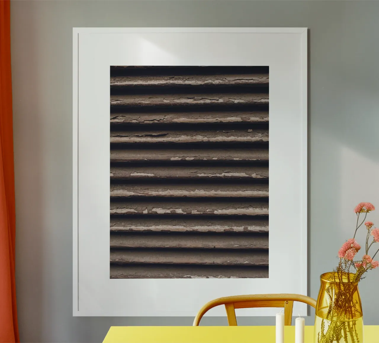 Rustic texture - vintage textured art hahnemühle by Whole©