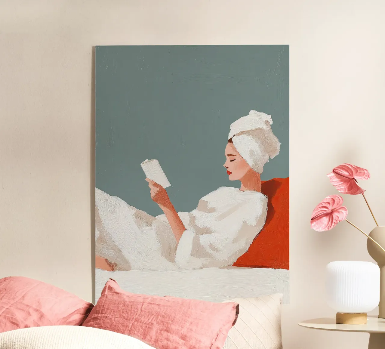 Reading Time acrylic glass by lieblu