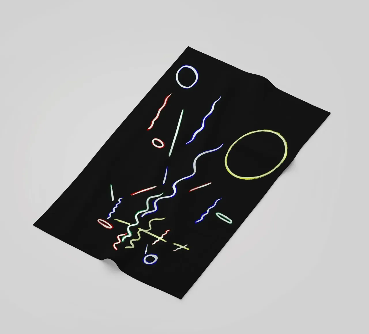 Strisce al neon telo mare da Studio Driver