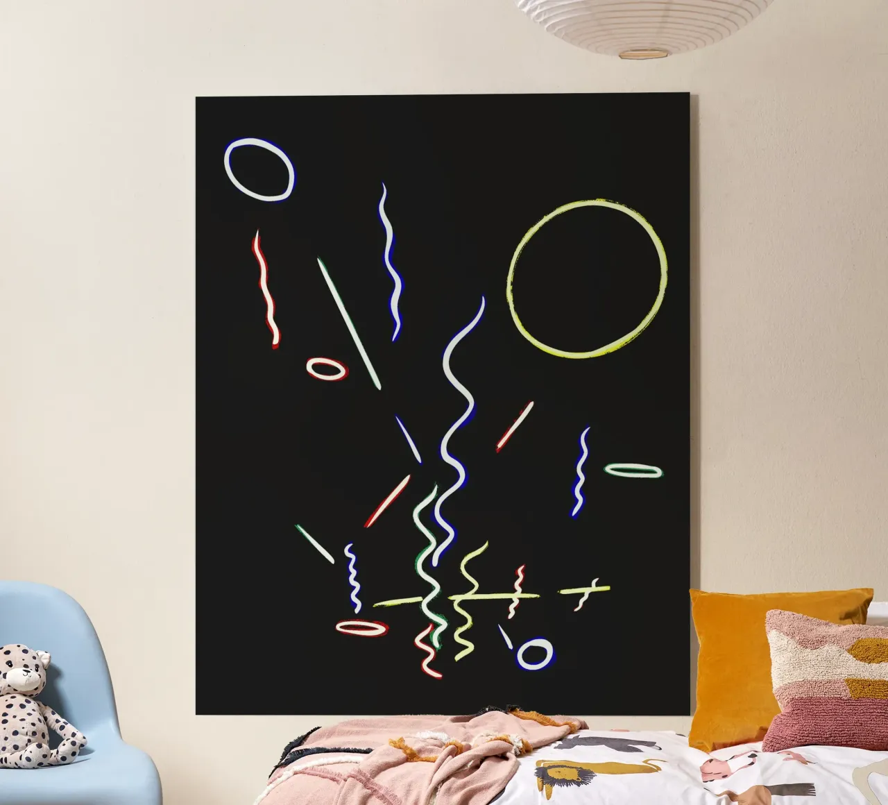 Strepen acryl van Studio Driver