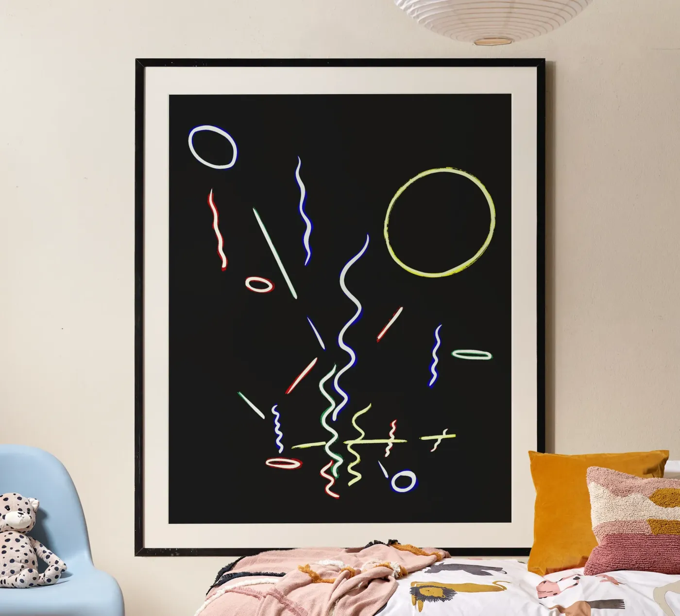 Bandes néon poster de Studio Driver