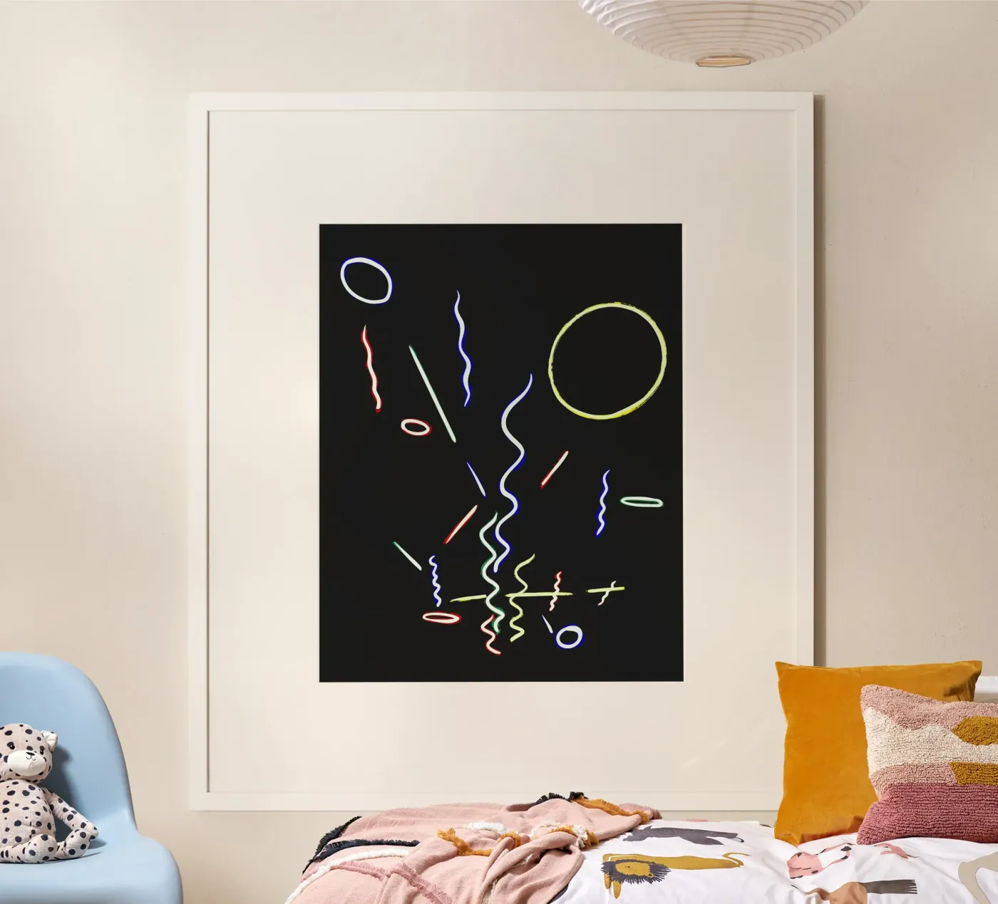 Bandes néon poster de Studio Driver