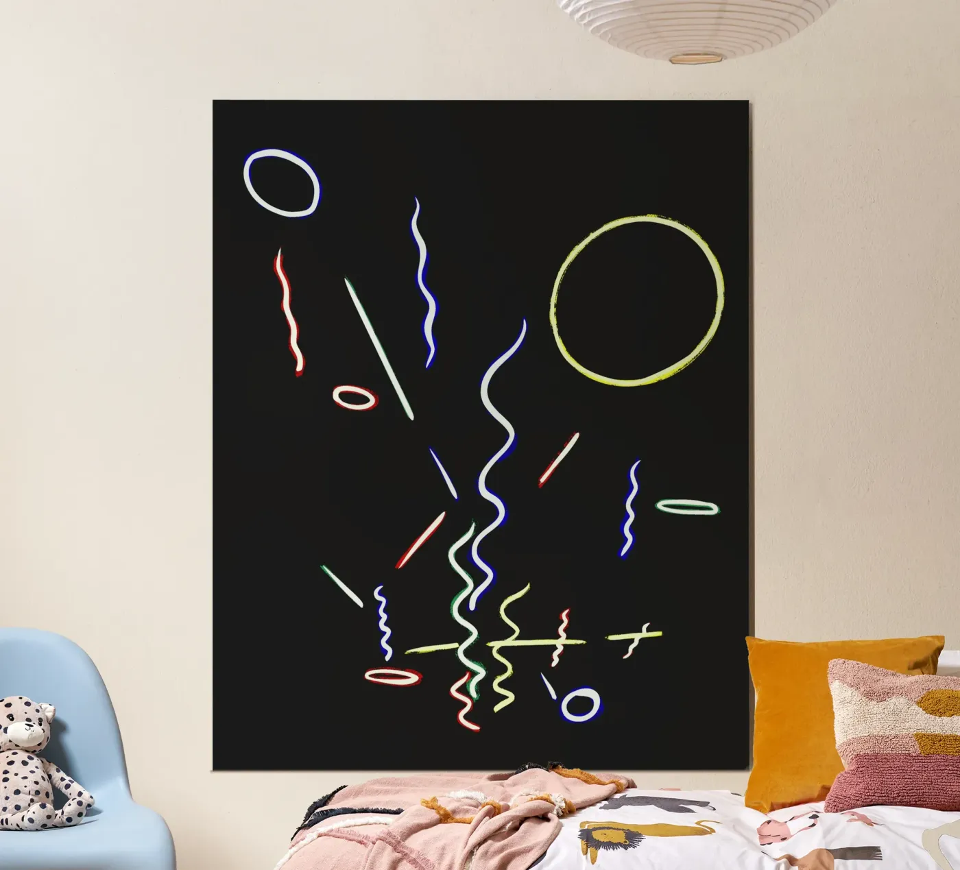 Bandes néon poster de Studio Driver