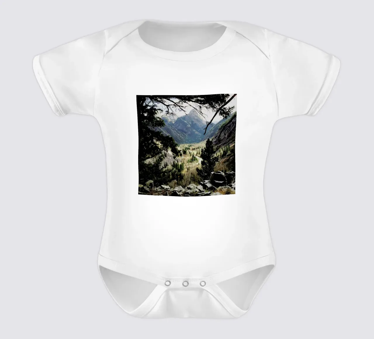 San Juan Forest body neonato maniche corte da Kevin Russ