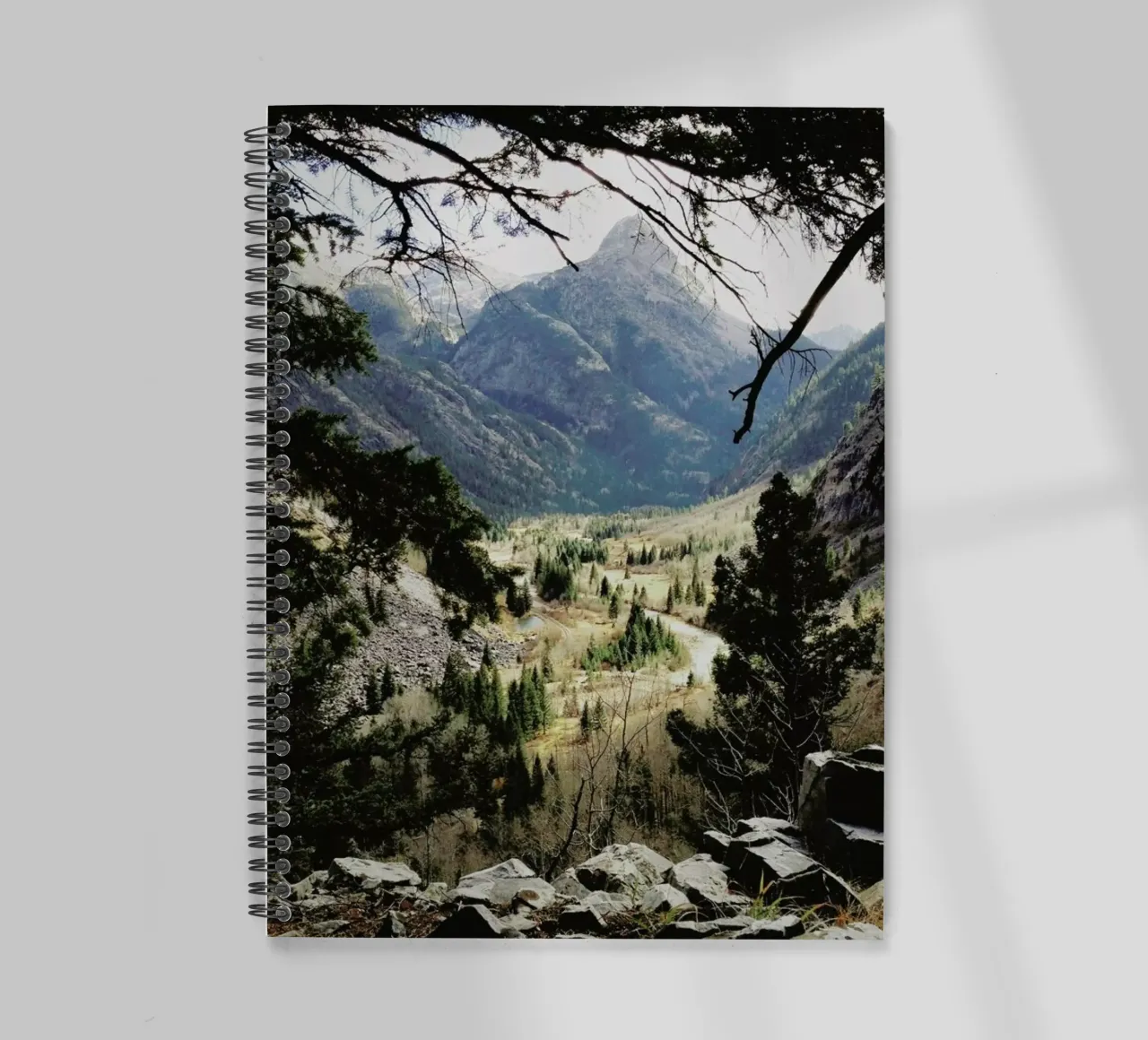 San Juan Forest spiral notebook by Kevin Russ
