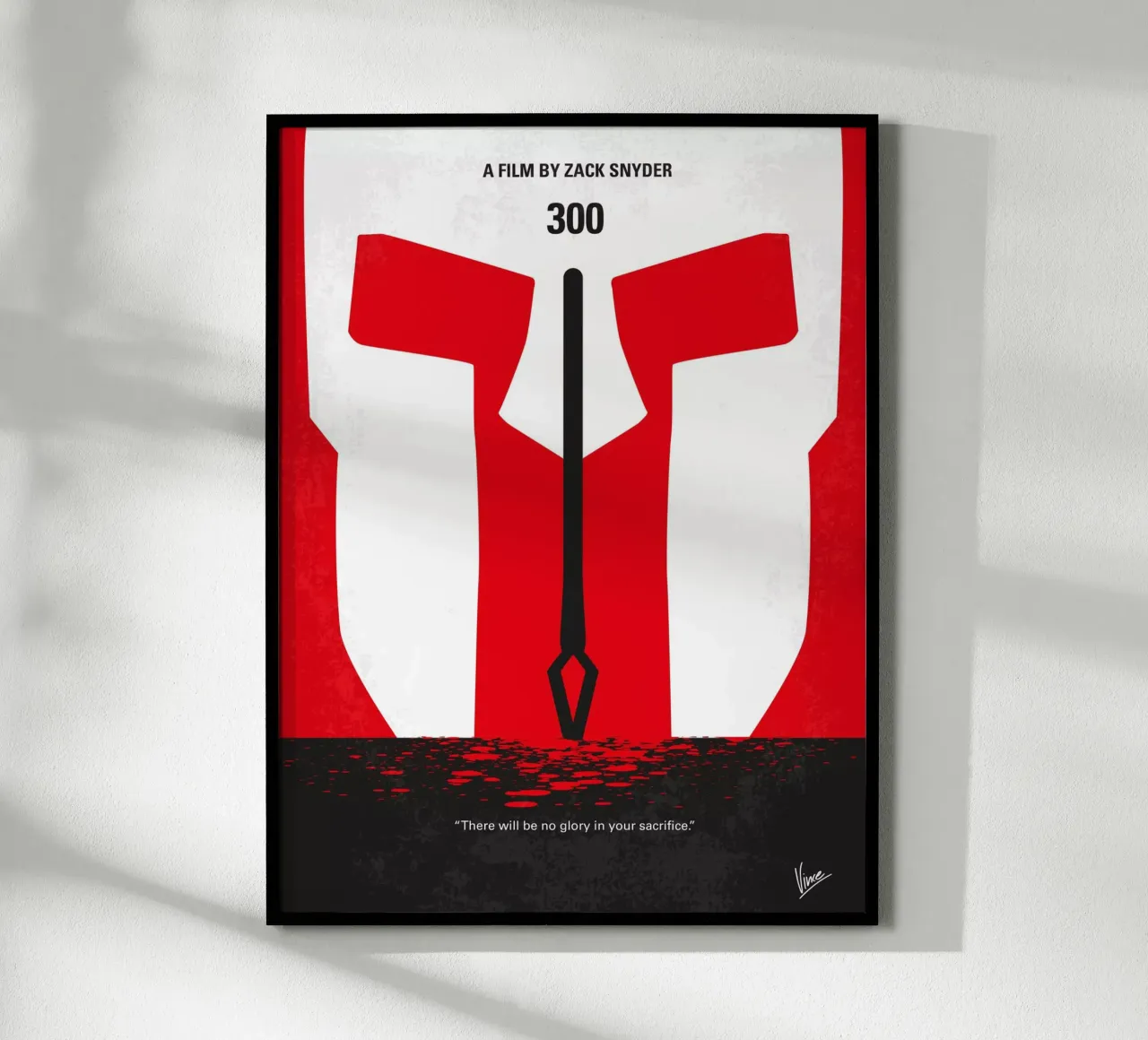 No001 My 300 minimal movie poster carta hahnemühle da Chungkong