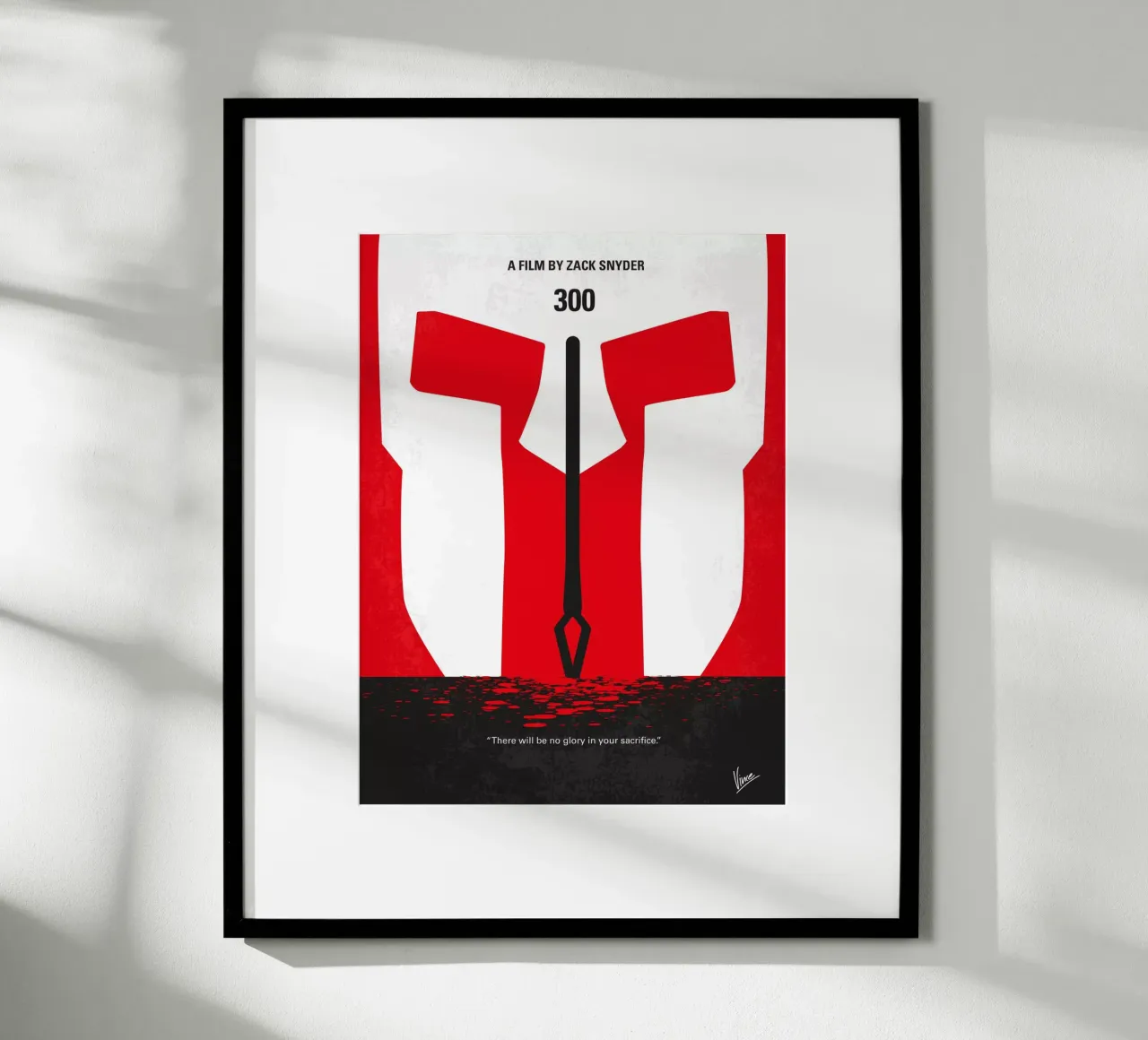 No001 My 300 minimal movie poster carta hahnemühle da Chungkong