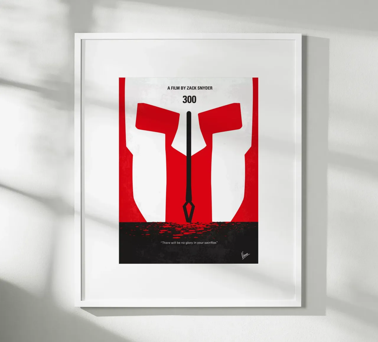 No001 My 300 minimal movie poster carta hahnemühle da Chungkong