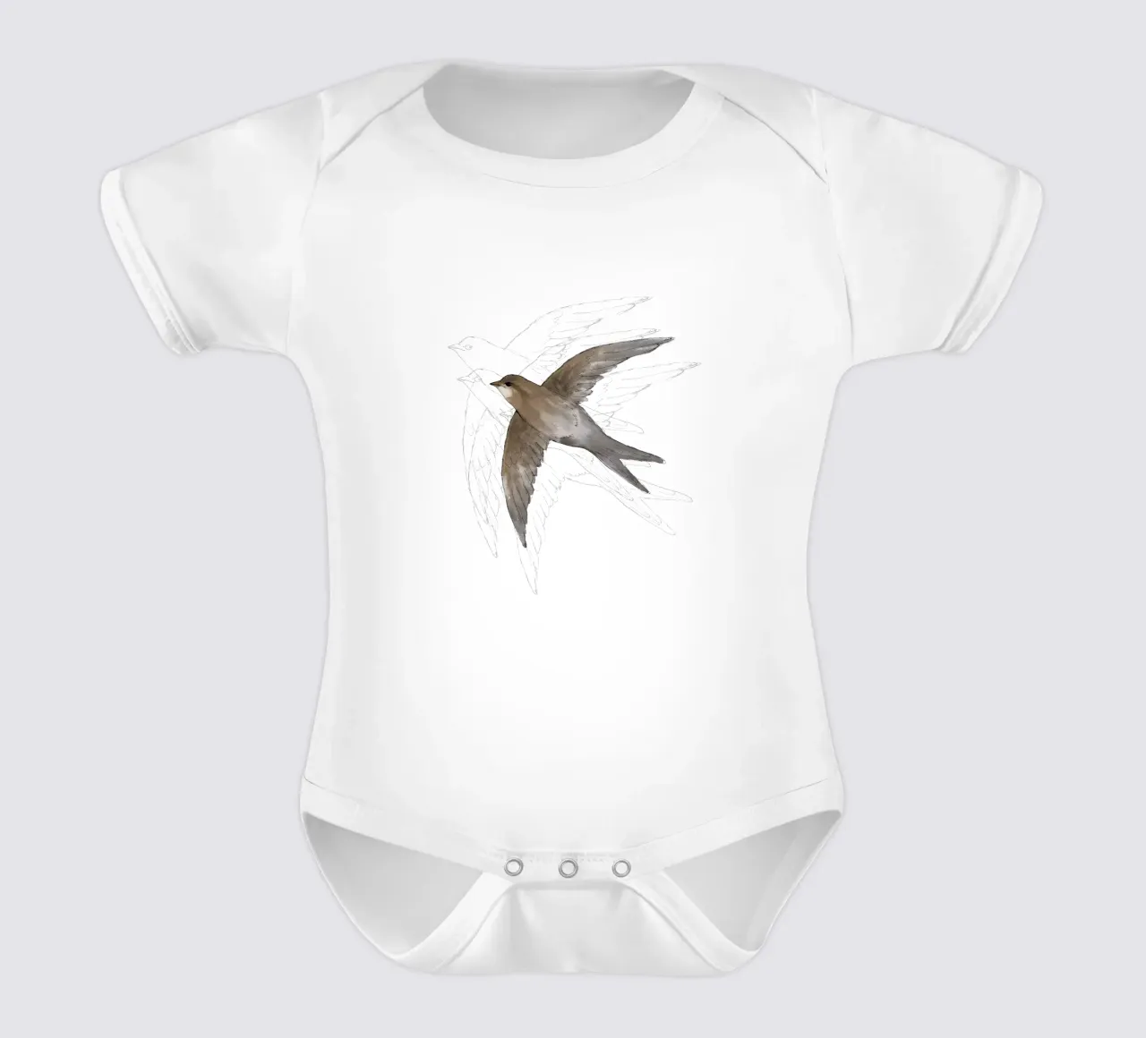 Common Swift dans l'air body bébé de BwiseLizzy