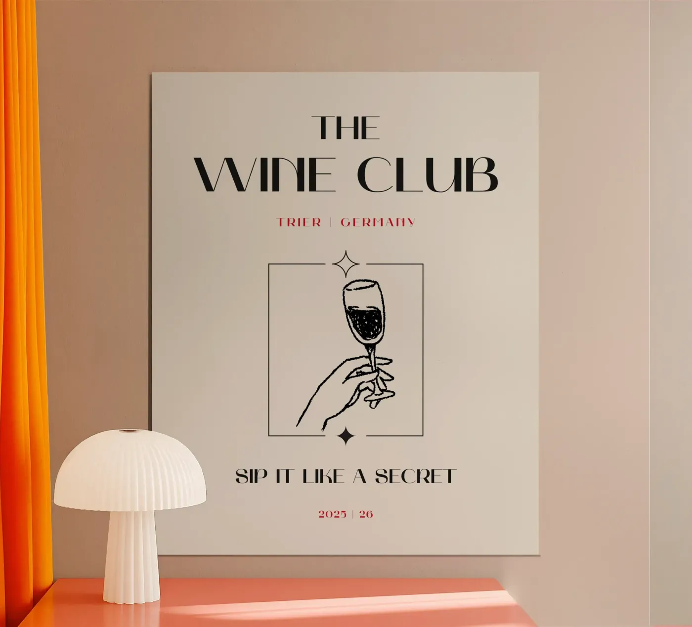 SIP IT poster by THE WINE CLUB