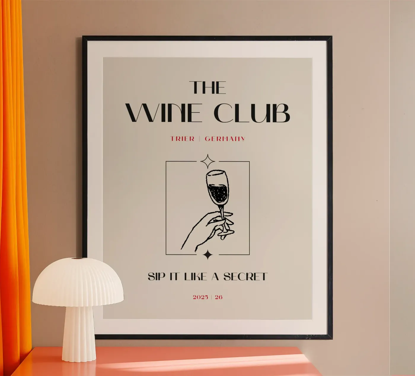 SIP IT poster by THE WINE CLUB