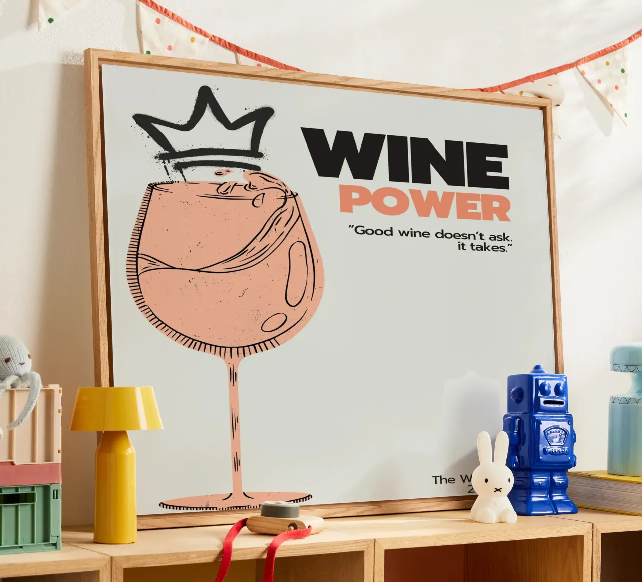 WINE POWER plexiglass da THE WINE CLUB