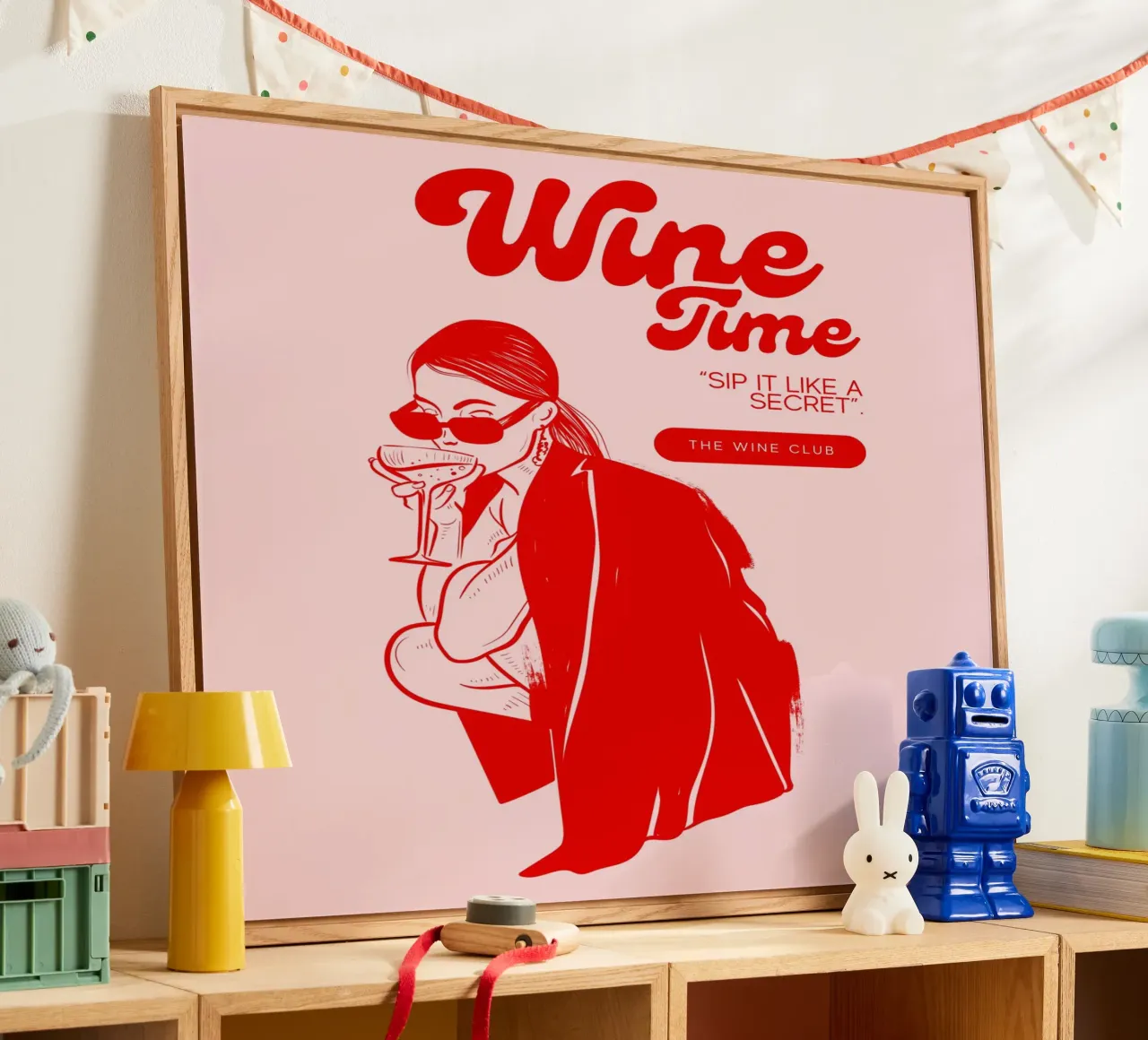 WINE TIME plexiglass da THE WINE CLUB