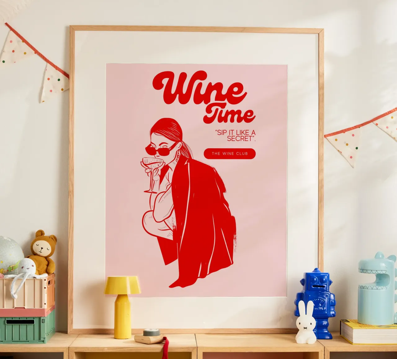 WINE TIME poster da THE WINE CLUB