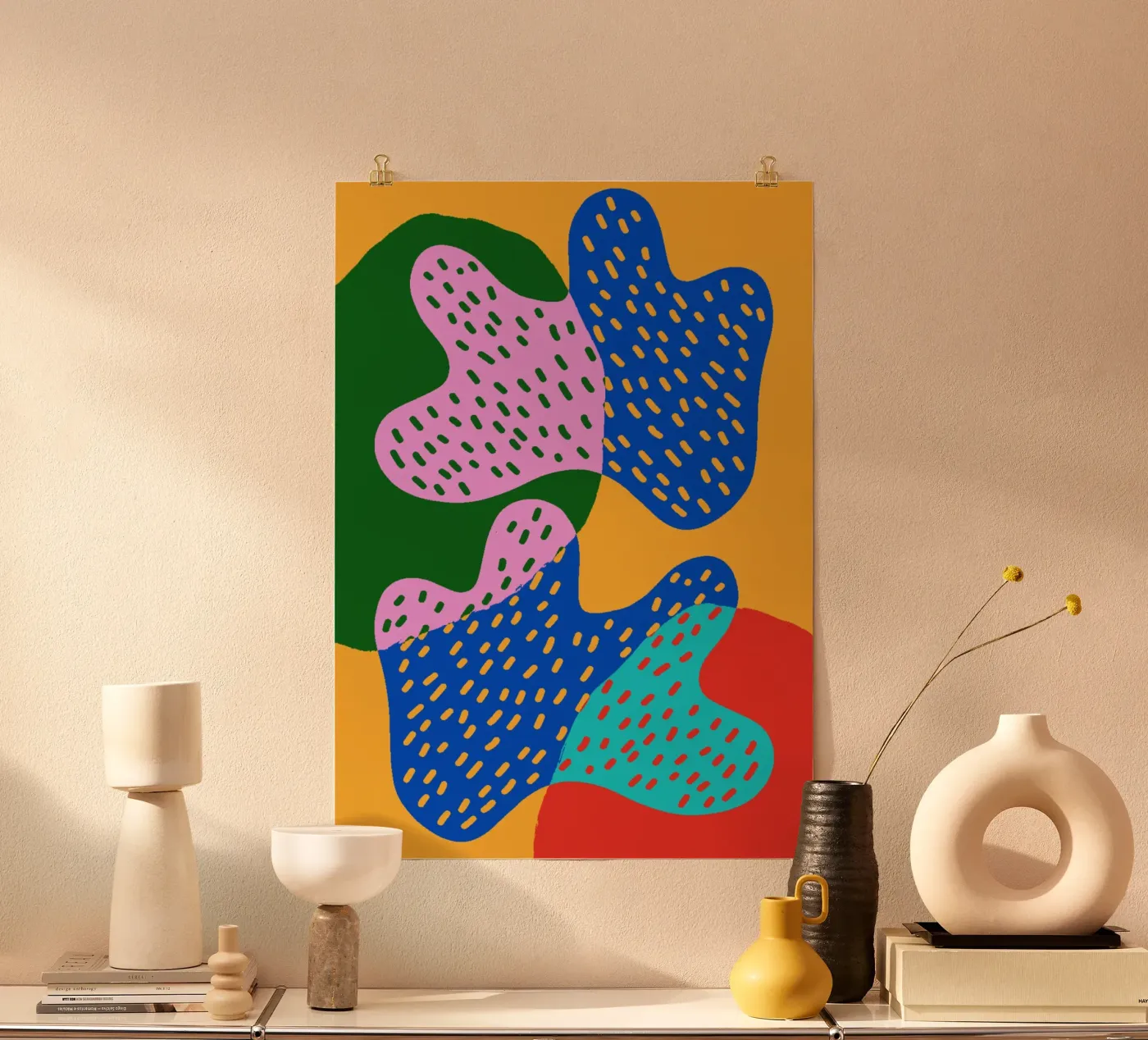 Spikkels poster van EmjayWallArt