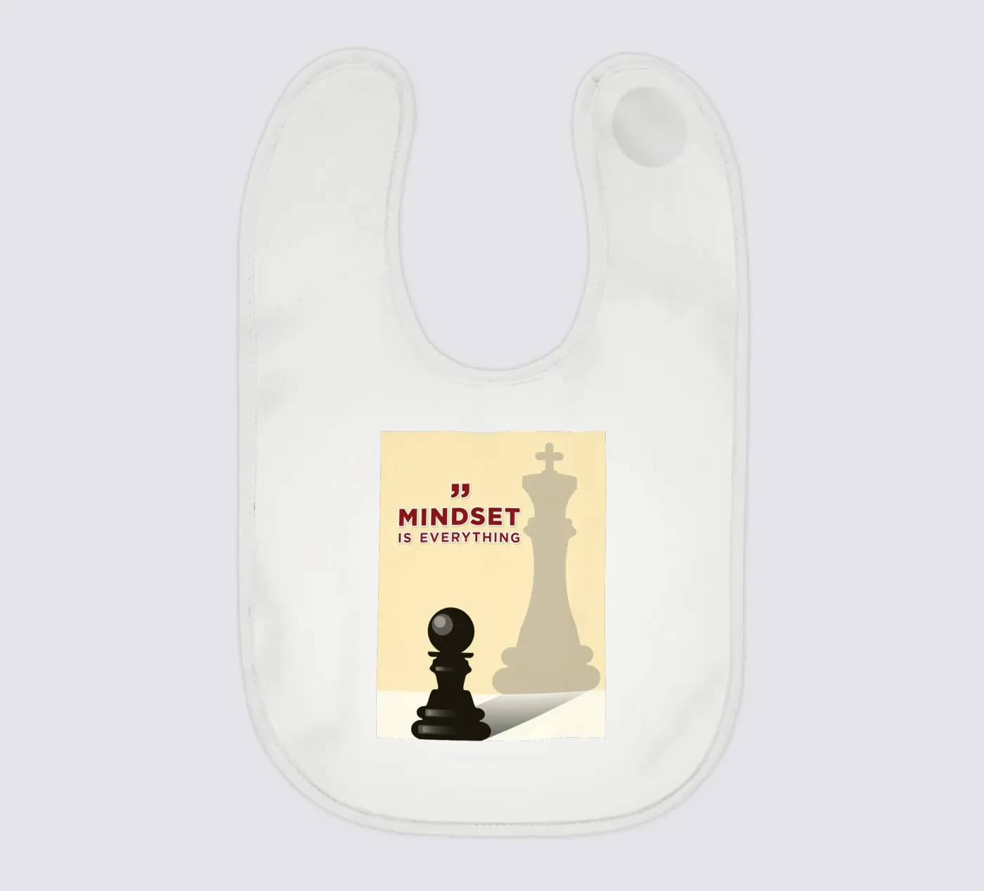La mentalità è tutto bavaglino da Raffasya Shop