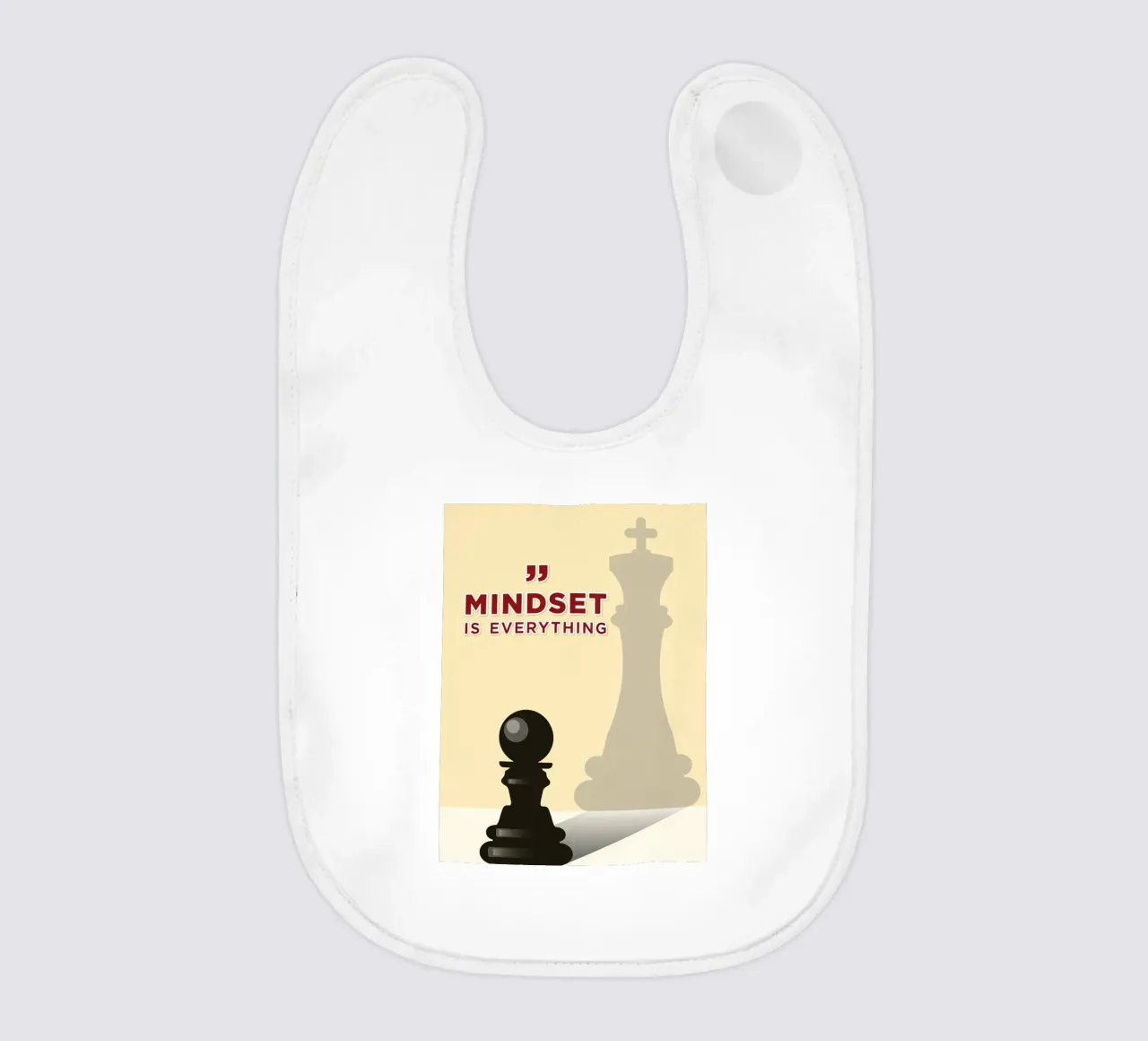 La mentalità è tutto bavaglino da Raffasya Shop