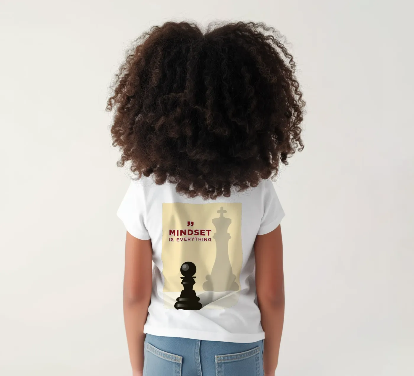 mindset is everythings t-shirt bambini da Raffasya Shop