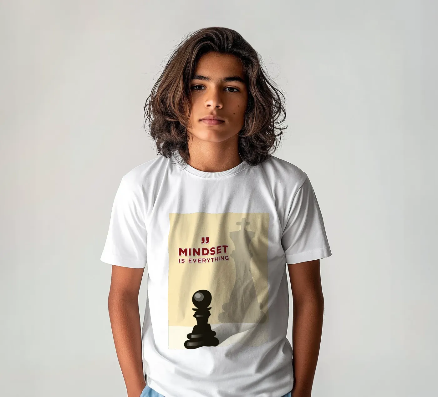 mindset is everythings t-shirt bambini da Raffasya Shop