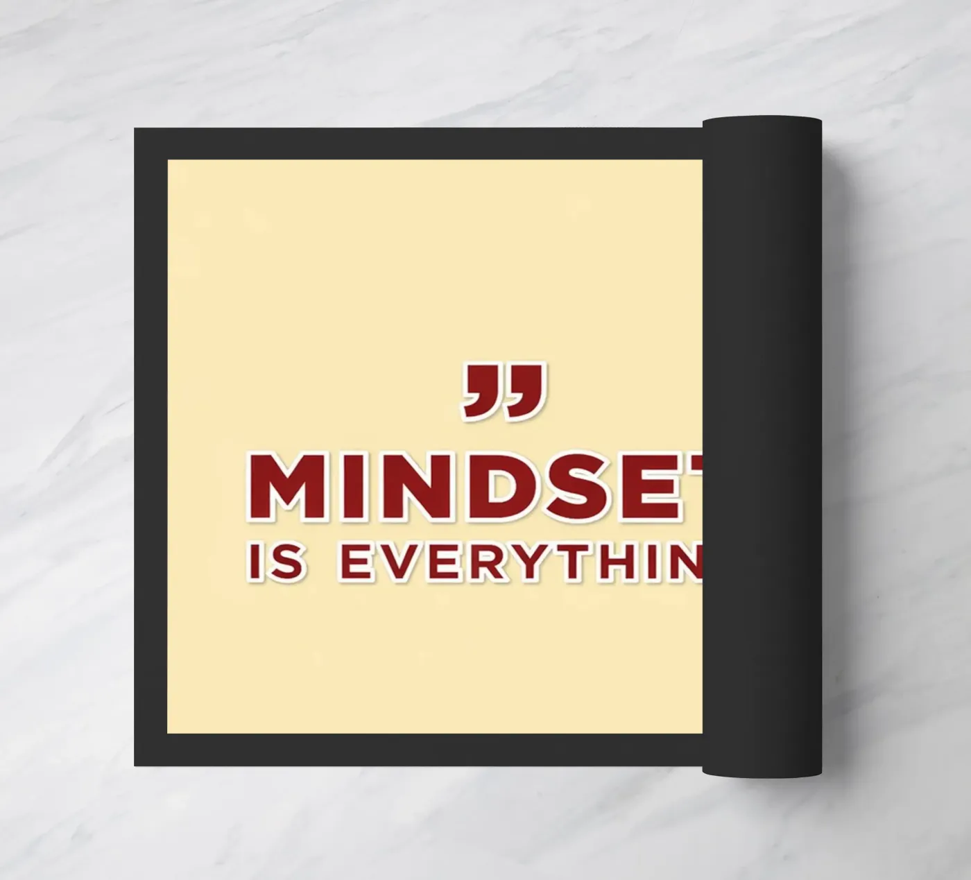 mindset is everythings Fußmatte von Raffasya Shop