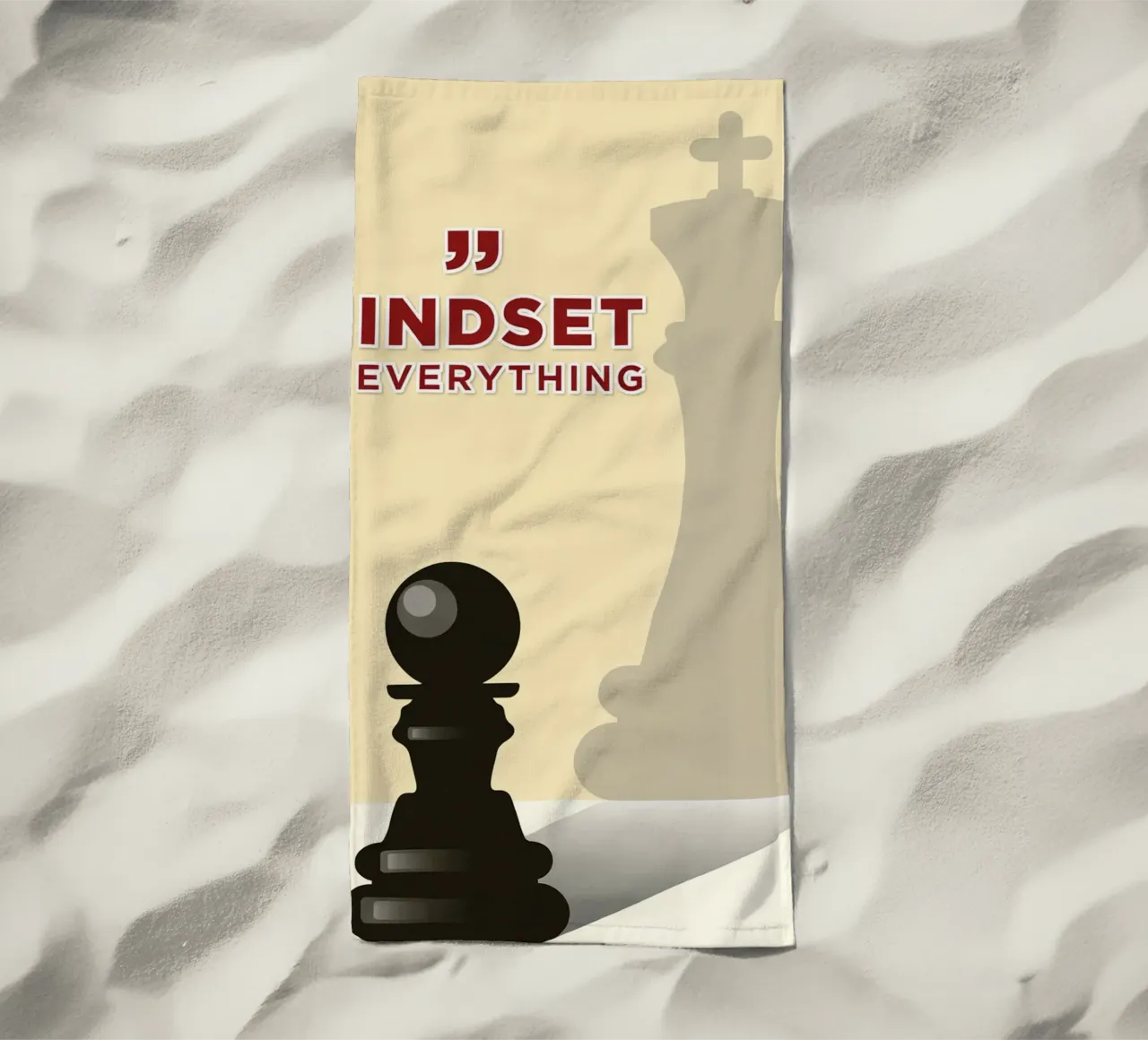 mindset is everythings telo mare da Raffasya Shop