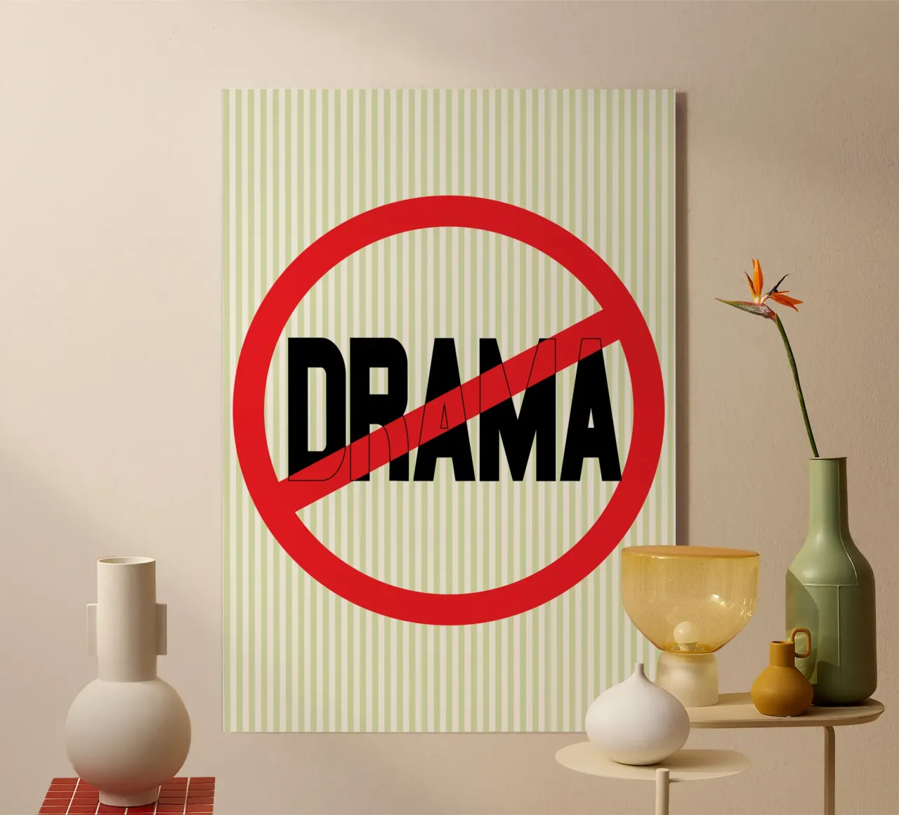 nessun dramma plexiglass da Raffasya Shop