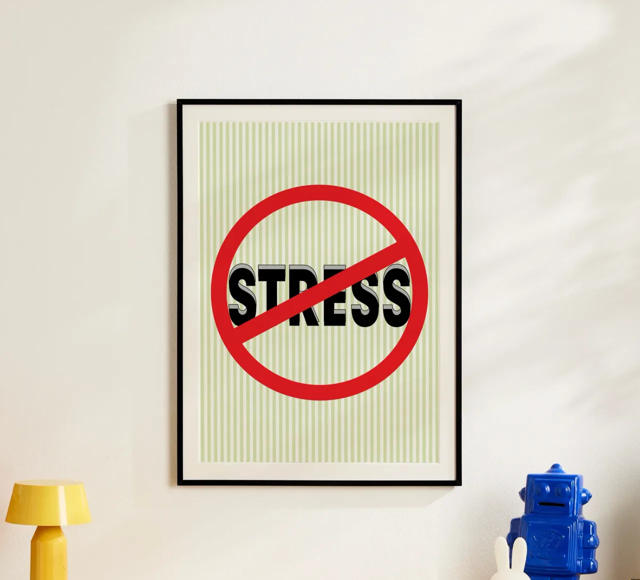 no stress poster da Raffasya Shop