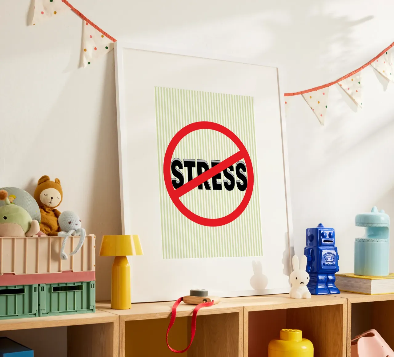 no stress poster da Raffasya Shop
