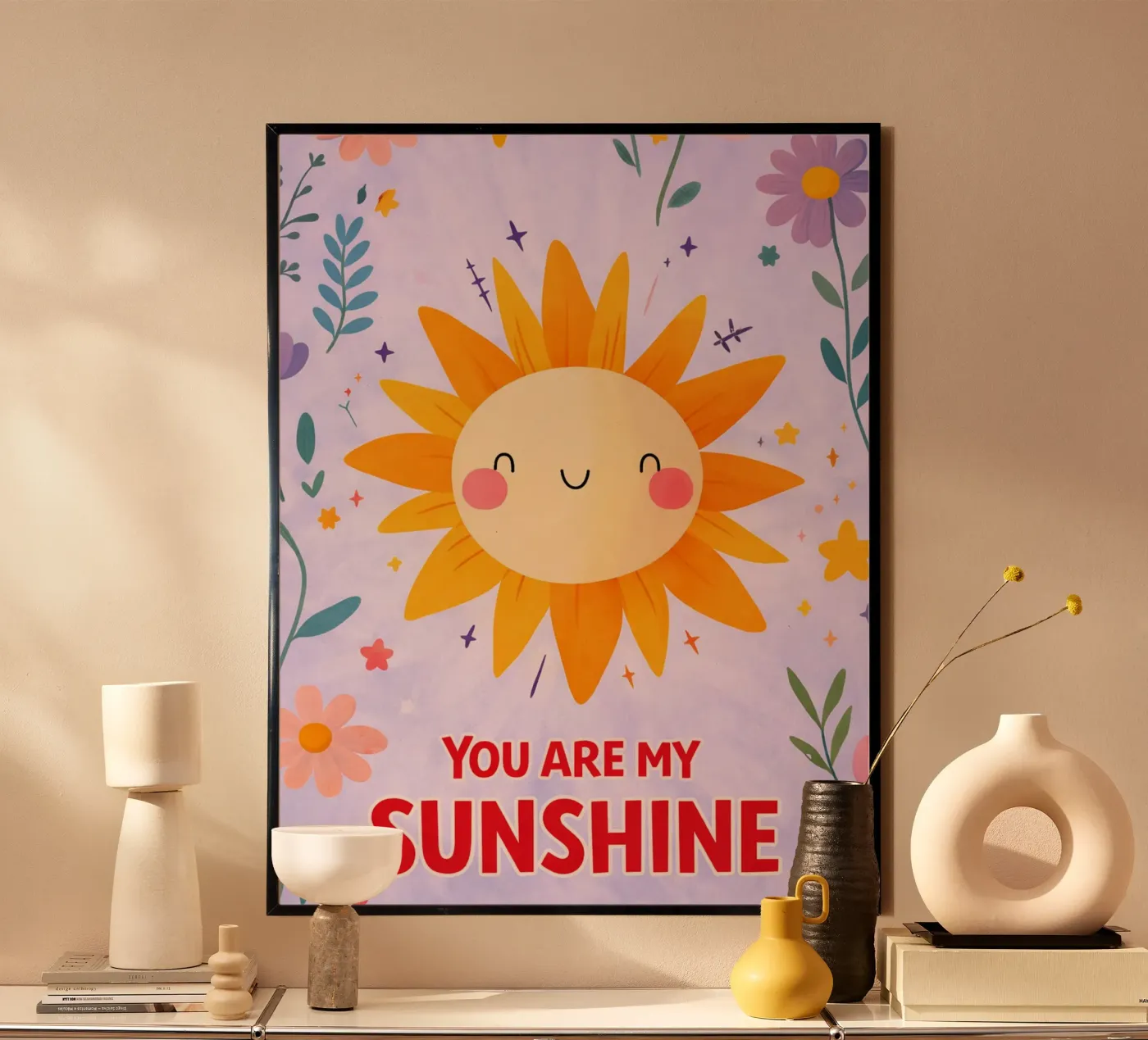 sei il mio sole poster da Raffasya Shop