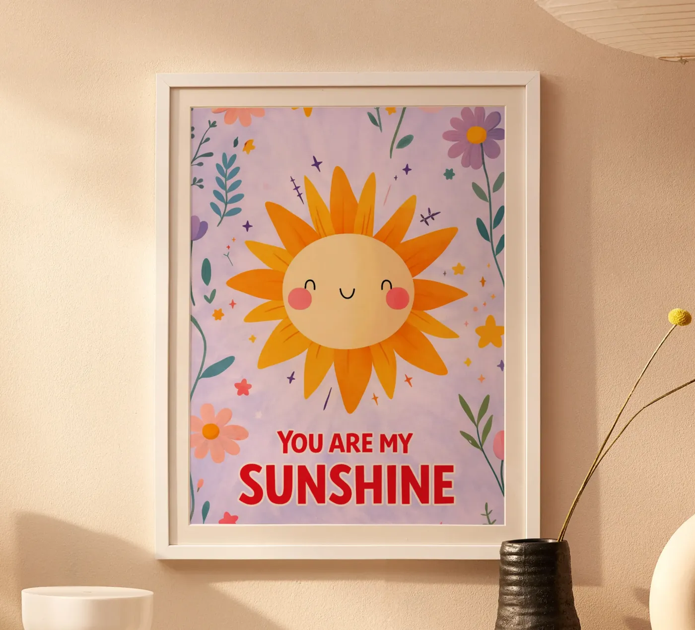 sei il mio sole poster da Raffasya Shop