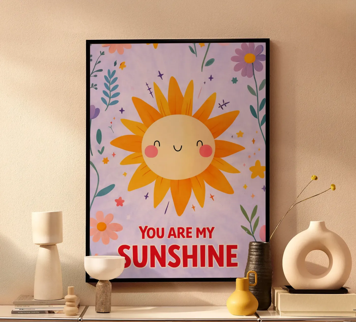 sei il mio sole poster da Raffasya Shop