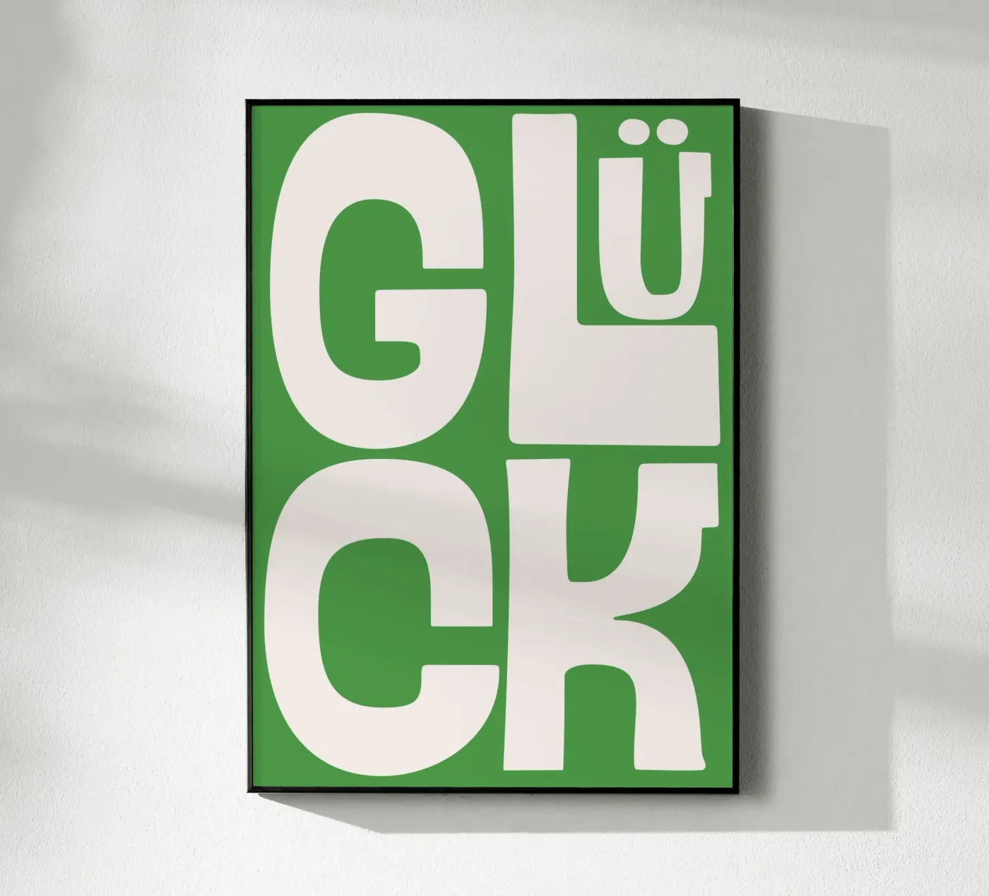 Glück plexiglas de DigiWunderwerk