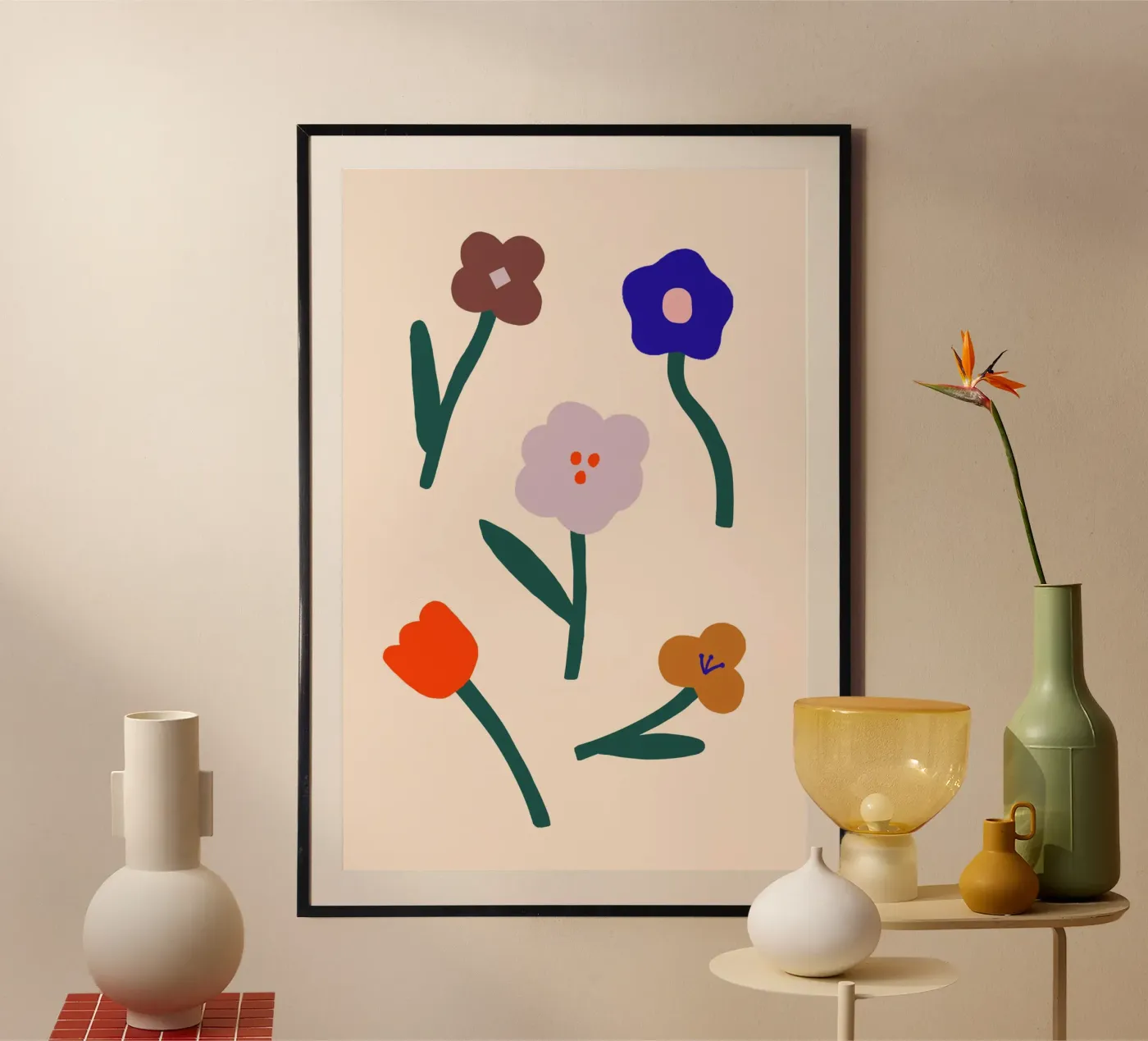 Flowers poster by Maren Gross
