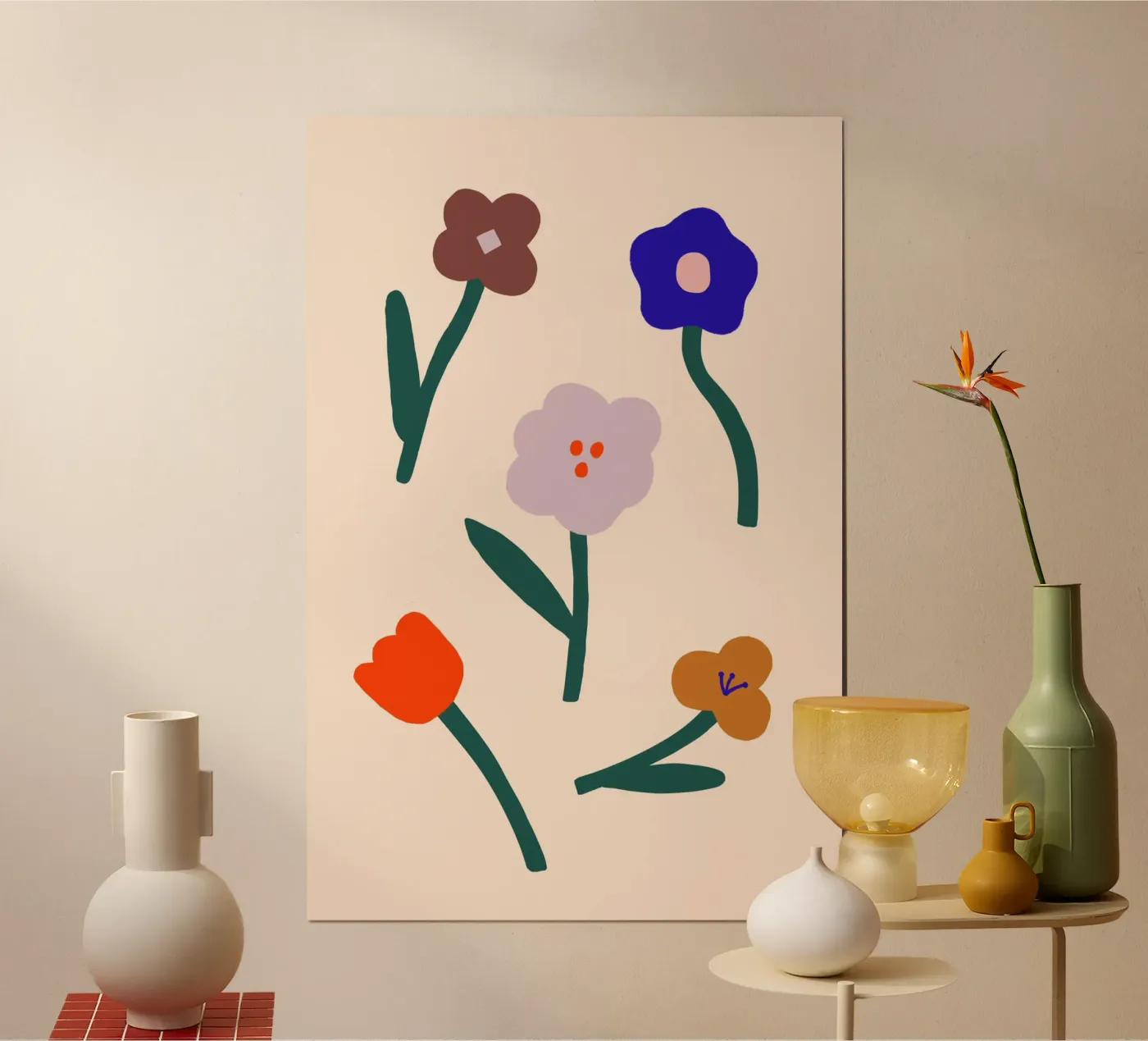 Flowers poster by Maren Gross