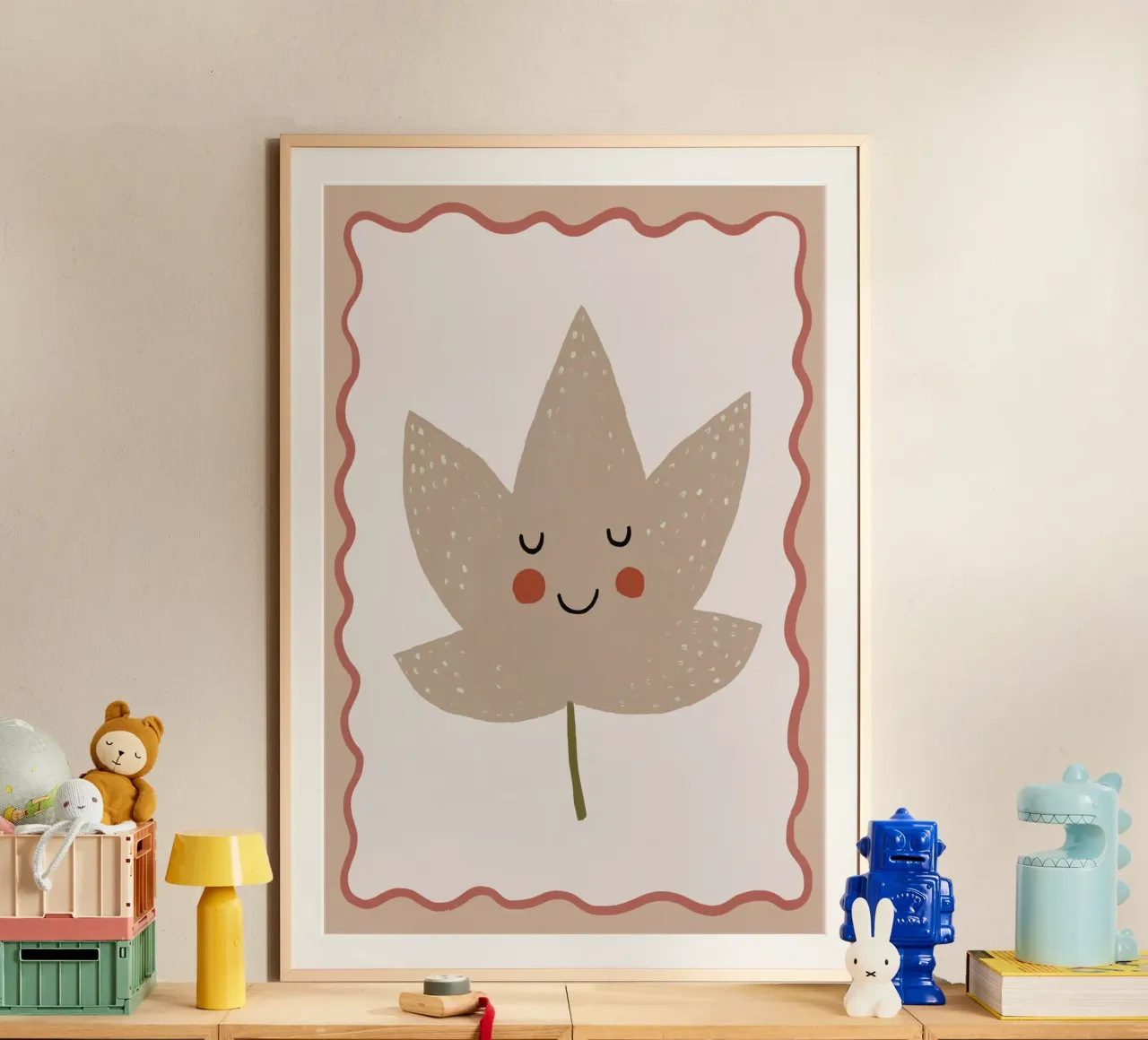 Happy Leaf poster da treechild
