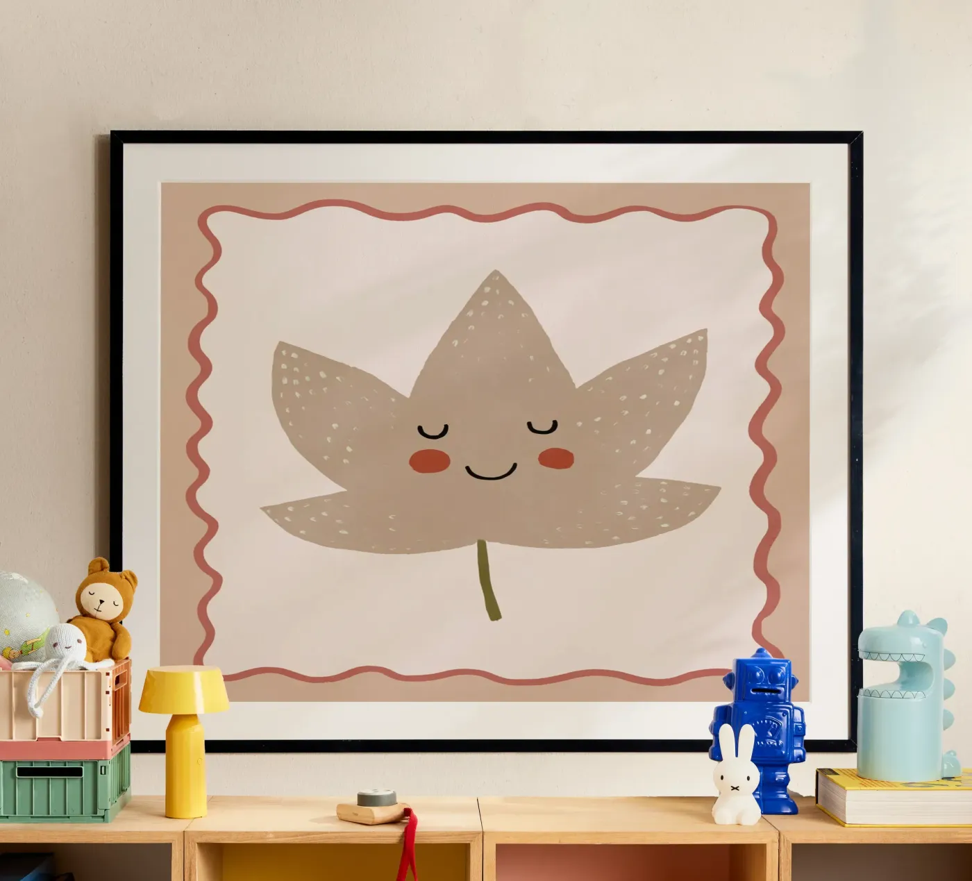 Happy Leaf poster by treechild