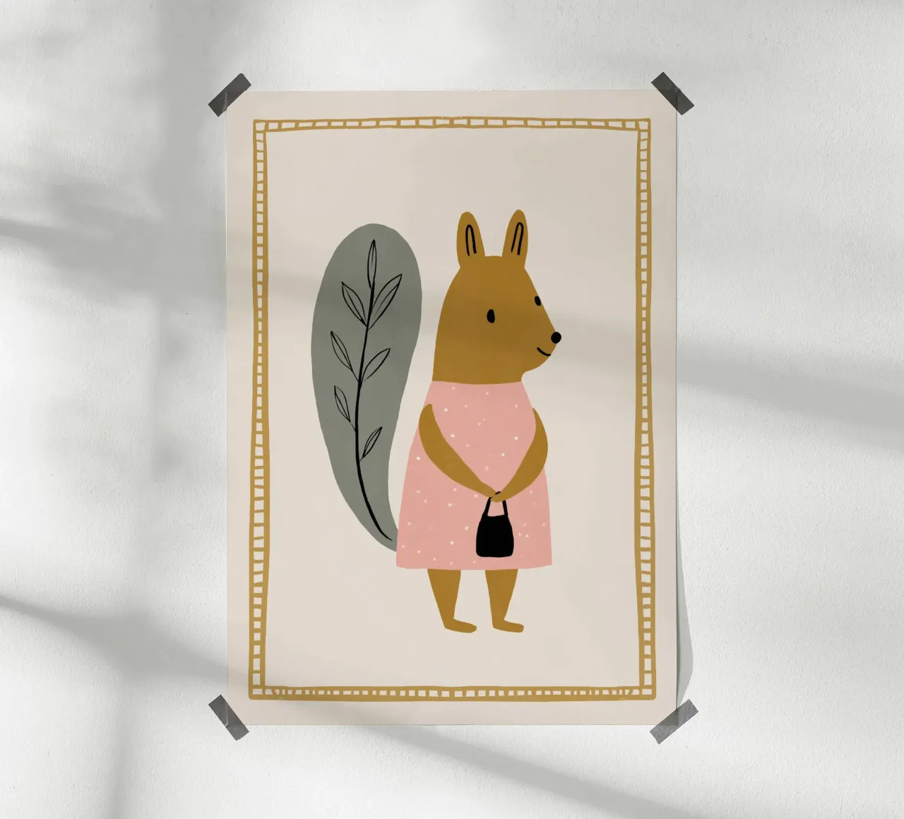 Mrs Squirrel poster da treechild
