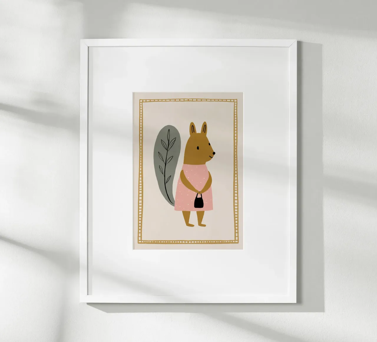 Mrs Squirrel poster da treechild