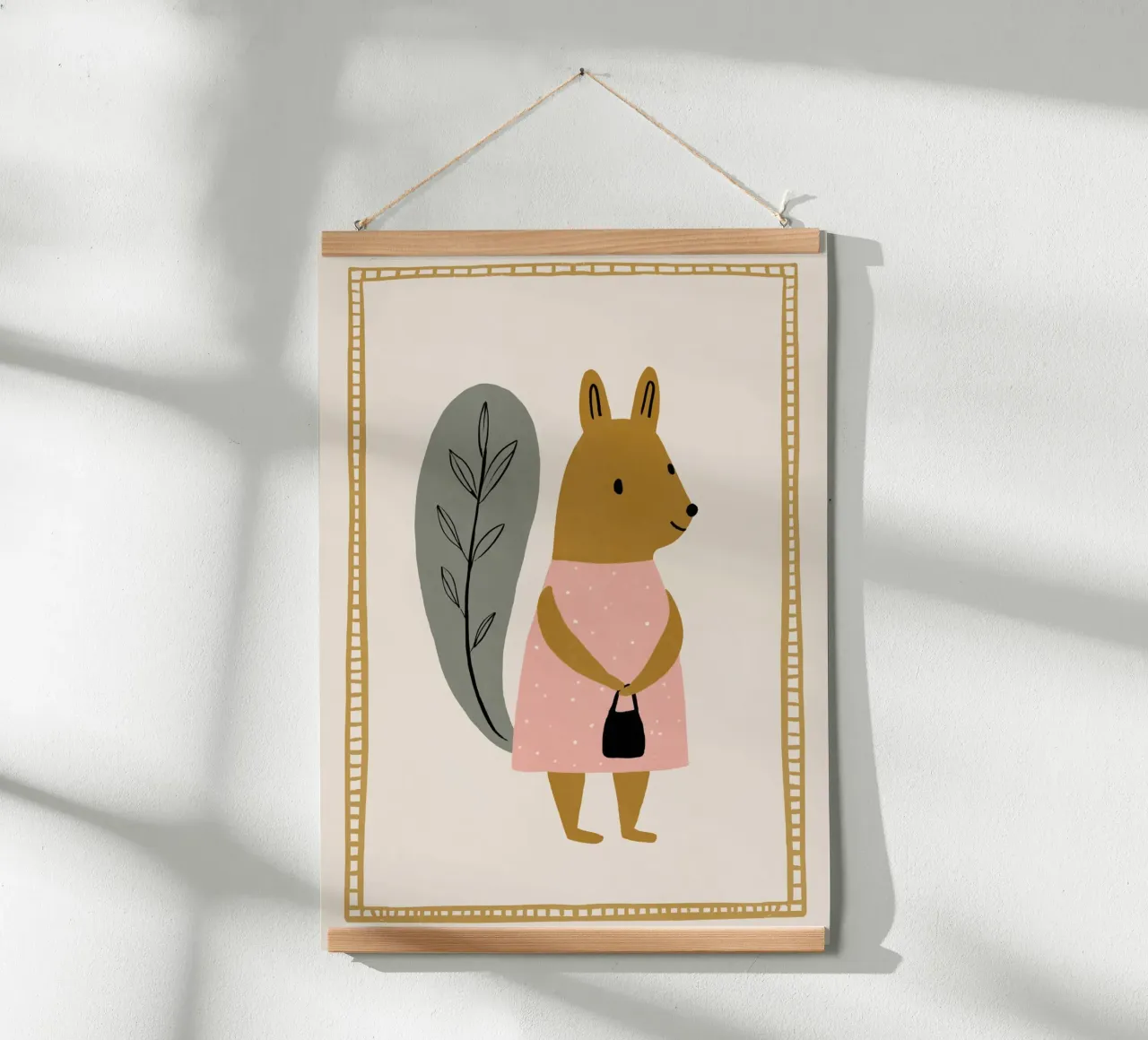 Mrs Squirrel poster da treechild