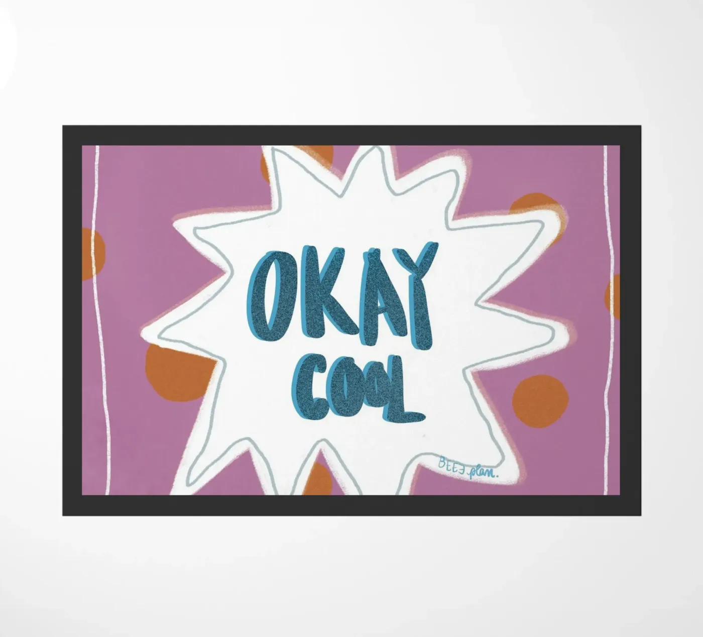 ...cool doormat by Beeeplan