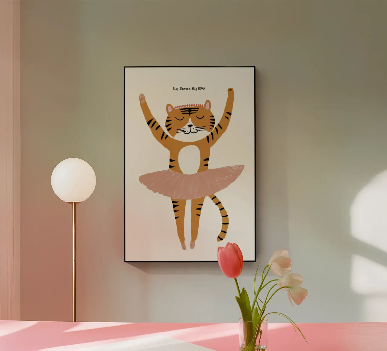 Tiny Dance Big Roar plexiglass da treechild