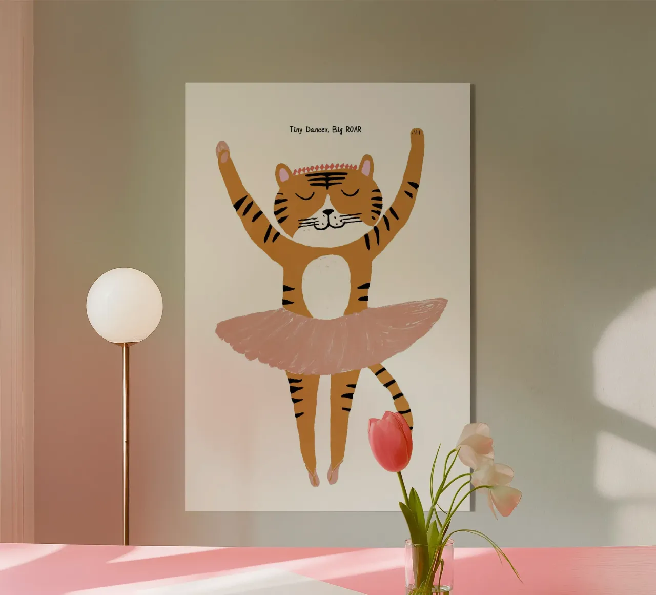 Tiny Dance Big Roar plexiglass da treechild